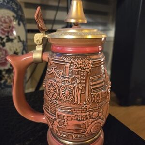 Vintage Avon Firefighters Beer Mug 1989